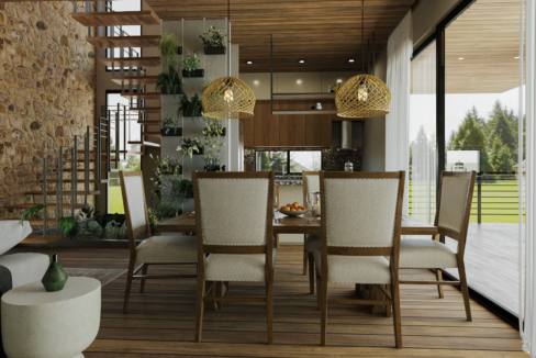 1-Render cocina- comedor