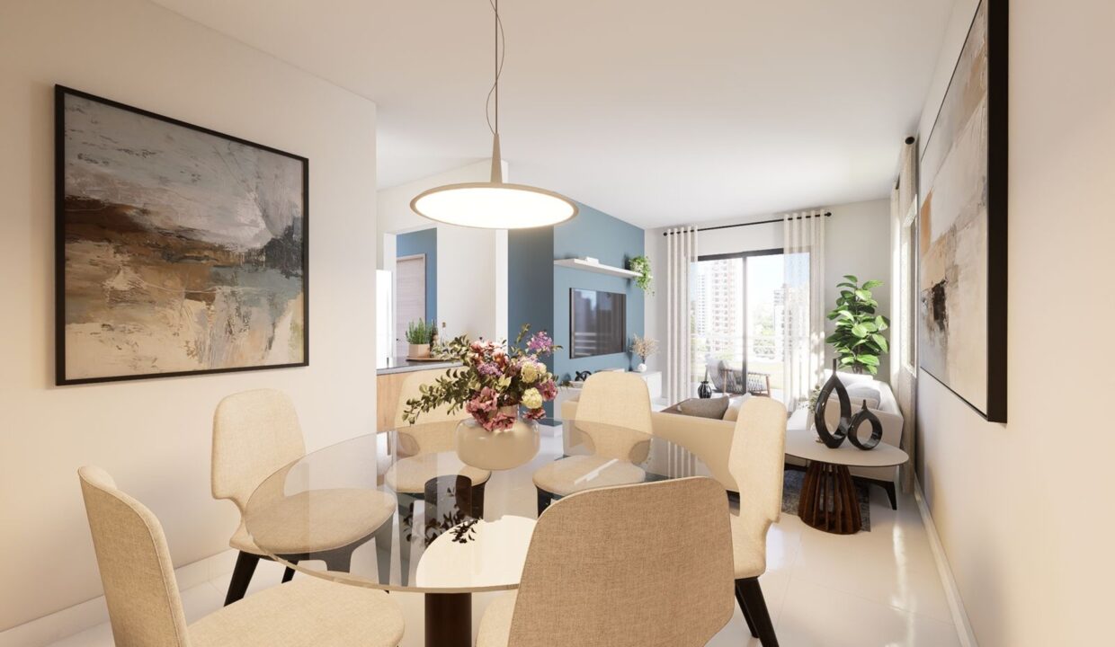 Vista Comedor Sala Tipo A