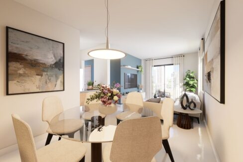 Vista Comedor Sala Tipo A