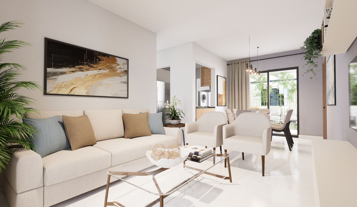 Vista Sala Comedor Tipo A