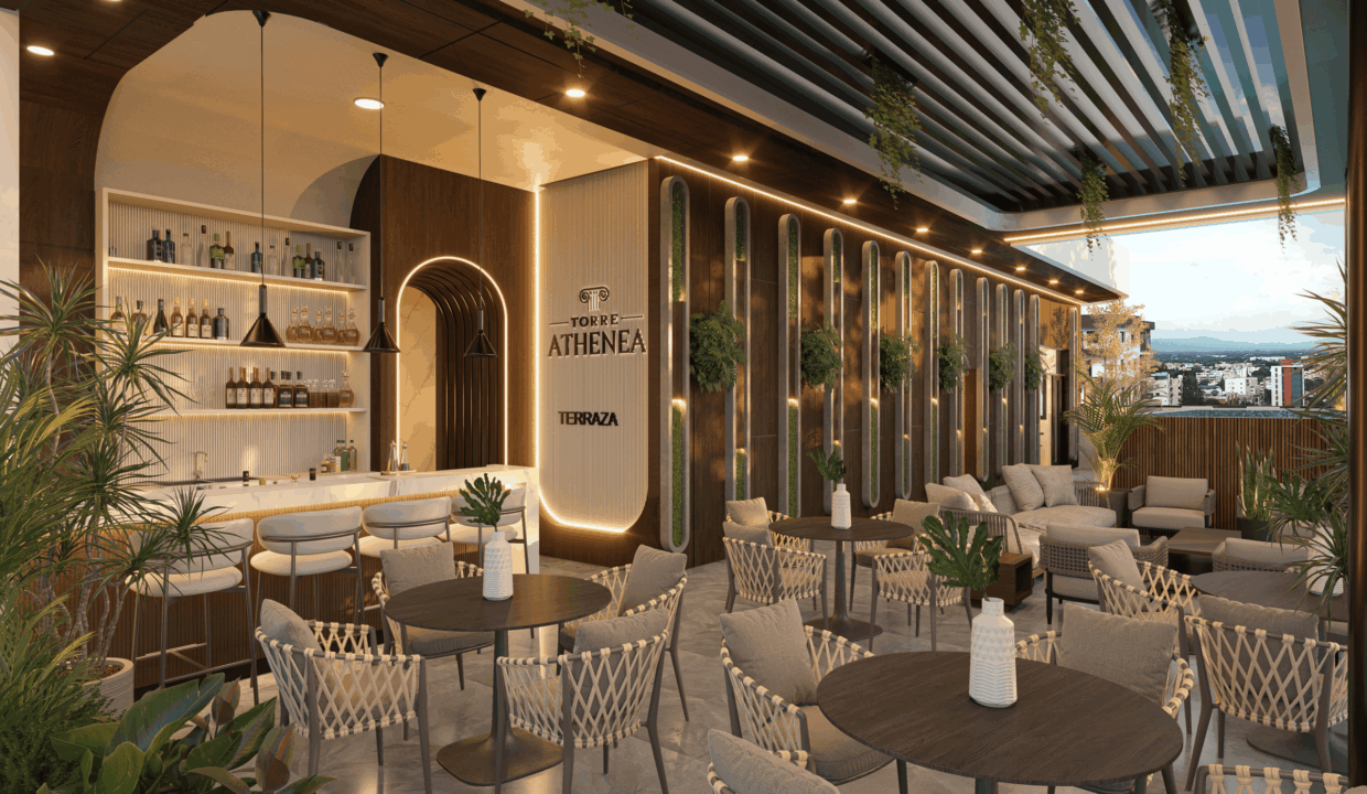 terraza social en torre