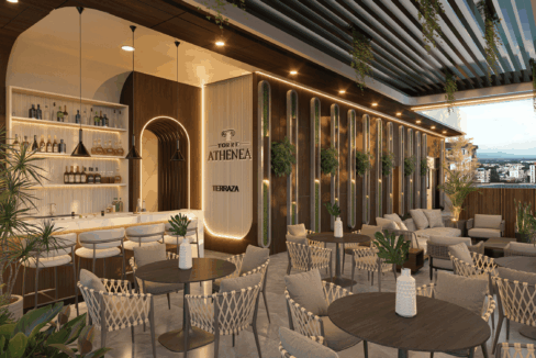 terraza social en torre